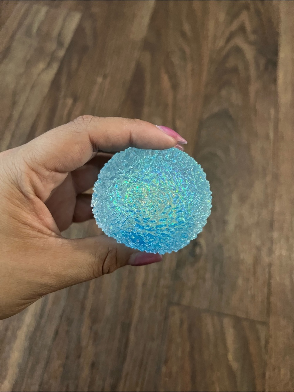 💙 Blue Crystal Squish Stretch Ball – Stress Relief Fidget Toy | New in Box ✨